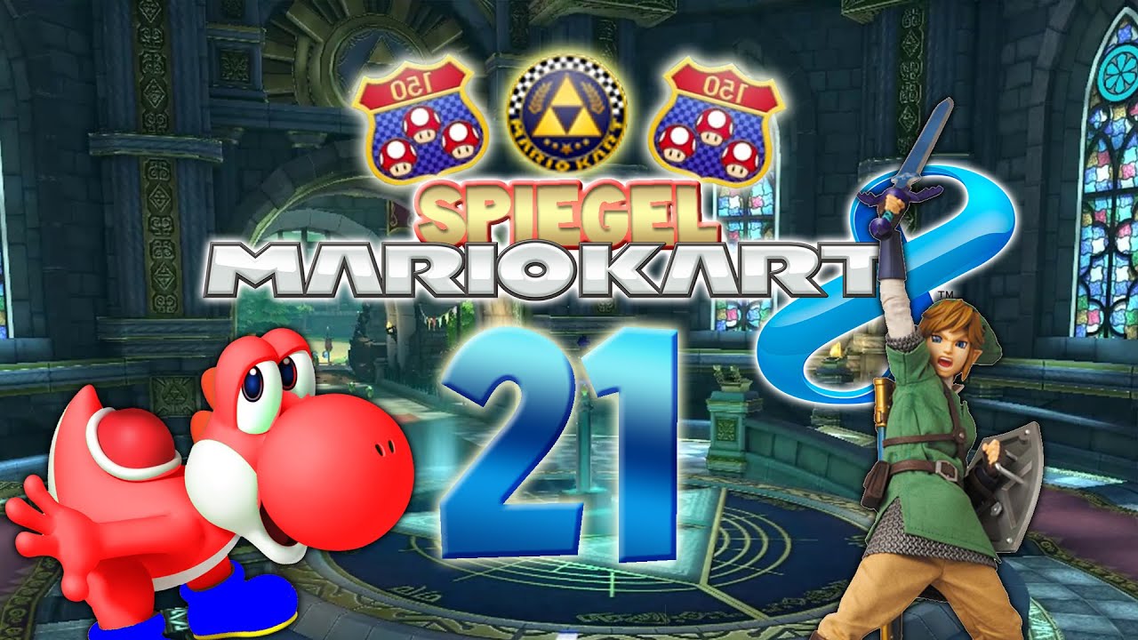 MARIO KART 8 🏁 #21: 1. DLC PACK - Triforce Cup Spiegel Modus Together mit Juli