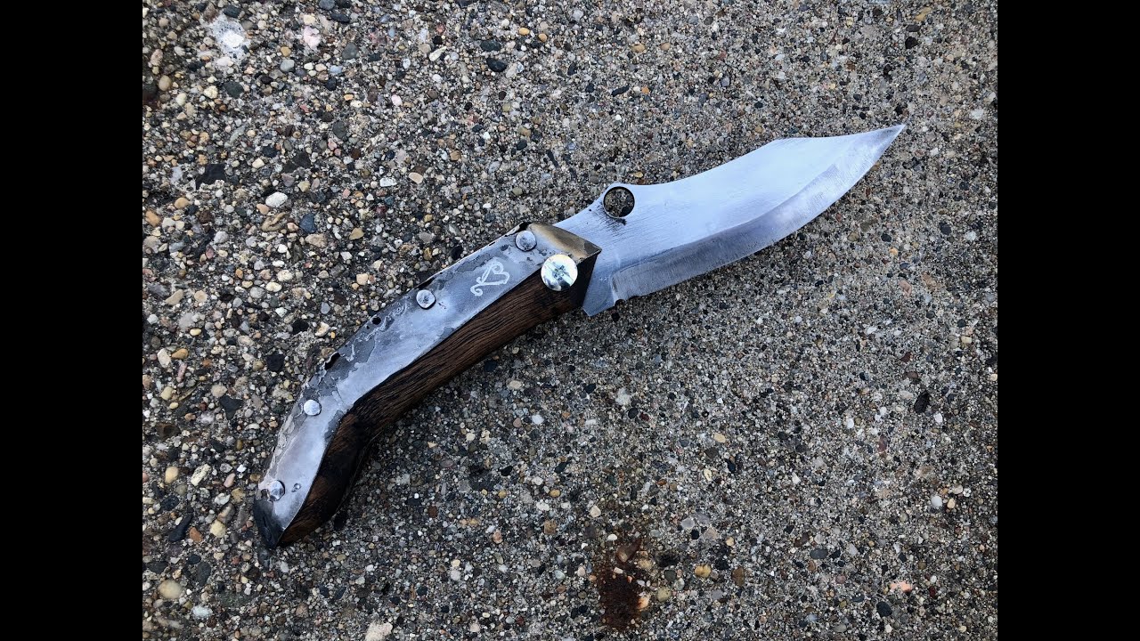 How for forge a pocket knife