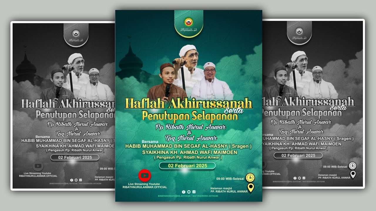 (🔴LIVE STREAMING) HAFLAH AKHIRUSSANAH Ponpes Ribath Nurul Anwar & TPQ Nurul Anwar l 02 februari 2025