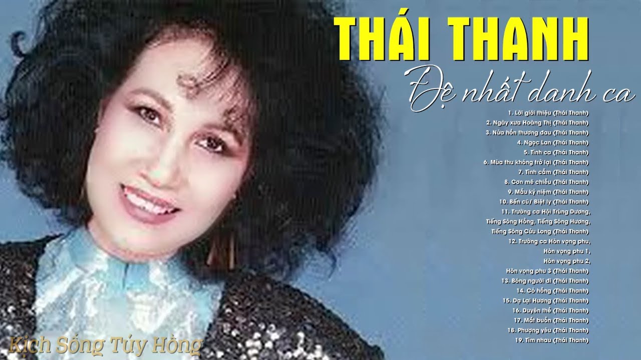 THÁI THANH - Đệ Nhất Danh Ca Hải Ngoại Tiếng hát Vượt Thời Gian - NGÀY XƯA HOÀNG THỊ