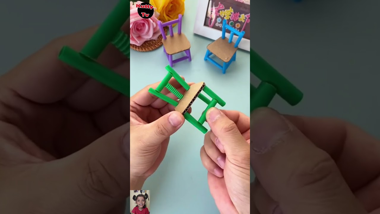 Chair craft #kidsvideo #carft #diy #cool #craftideas #colors #learning #ytshorts #viral