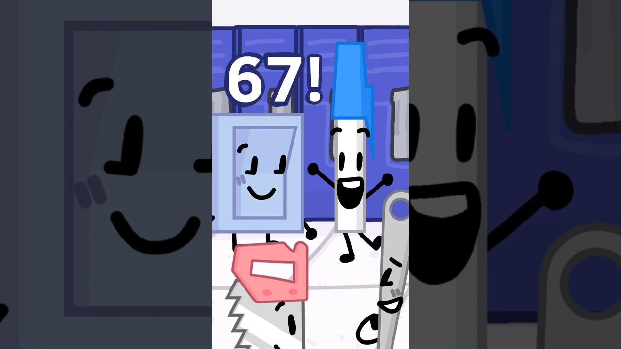 ШЕСТЬ СЕМЬ 🗣🗣🔥🔥🔥 #bfdi #bfb #tpot #sixseven