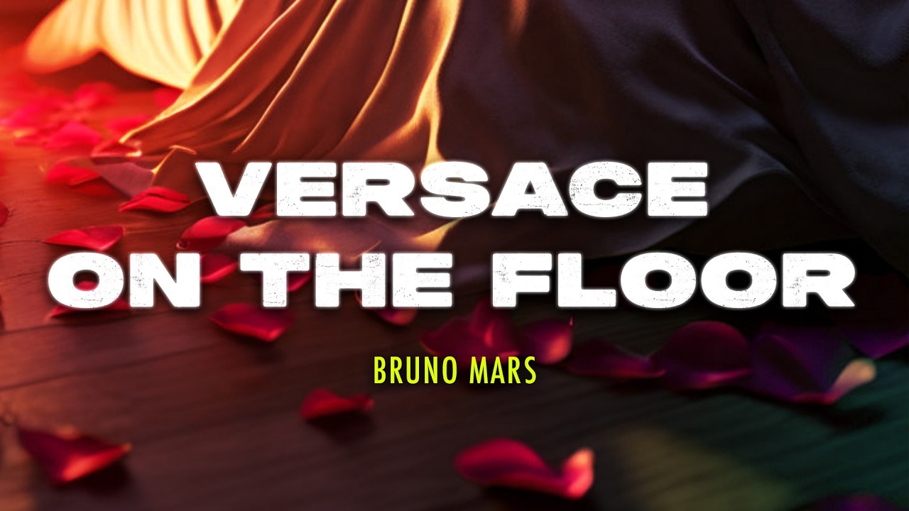 Bruno Mars - Versace on The Floor | Lyric Video | Indo Subtitle
