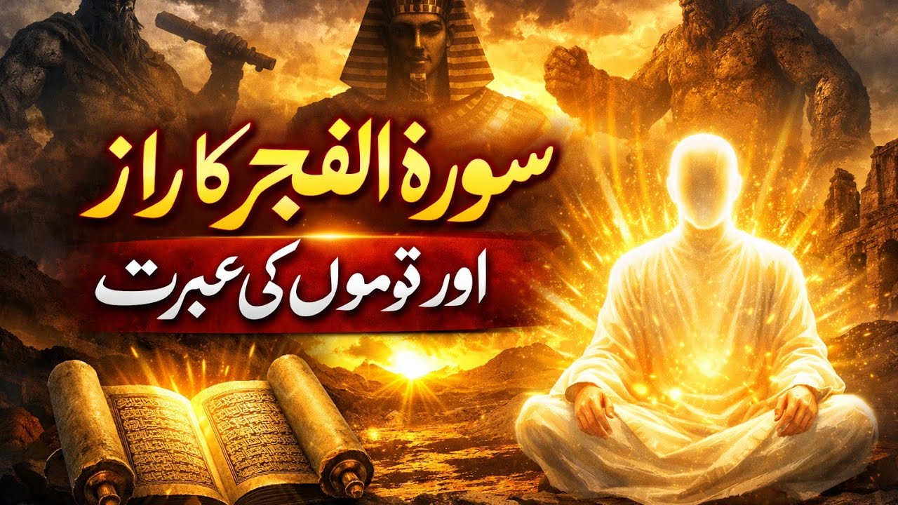 سورۃ الفجر کا راز اور ظالم قوموں کا انجام || اللہ کی پکڑ کتنی سخت ہے، عبرت ناک بیان