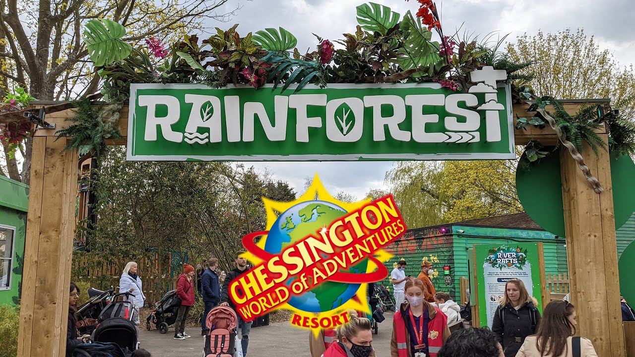 The Rainforest Area Full Tour at Chessington World of Adventures (April 2021)
