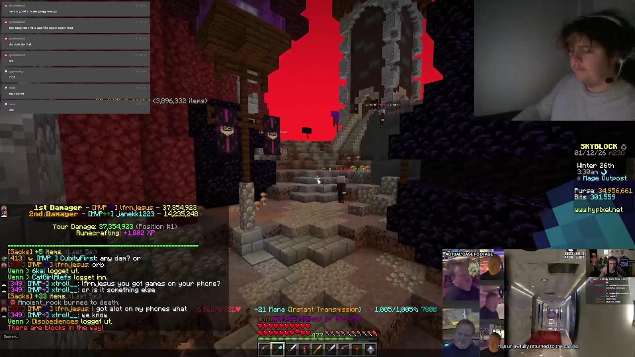CRIMSON ISLE BESTIARY (Hypixel Skyblock Ironman) Day 30/365