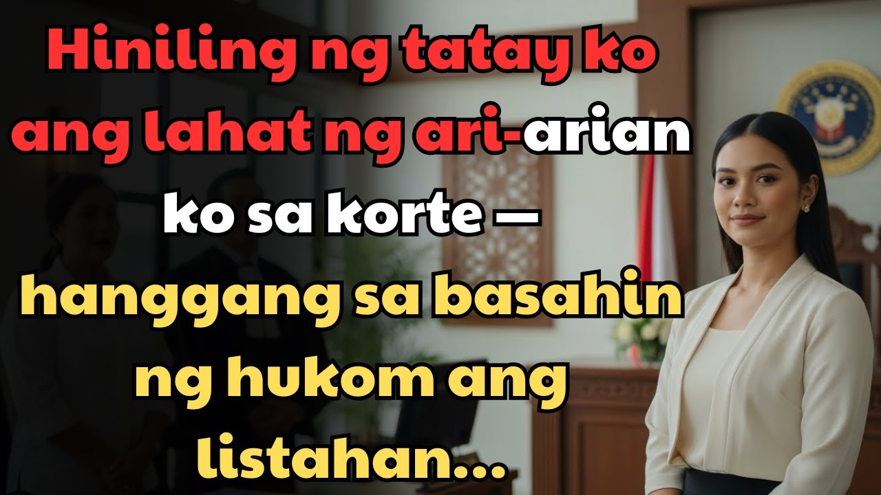 Hiniling ng tatay ko ang lahat ng ari-arian ko sa korte — hanggang sa basahin ng hukom ang listahan…