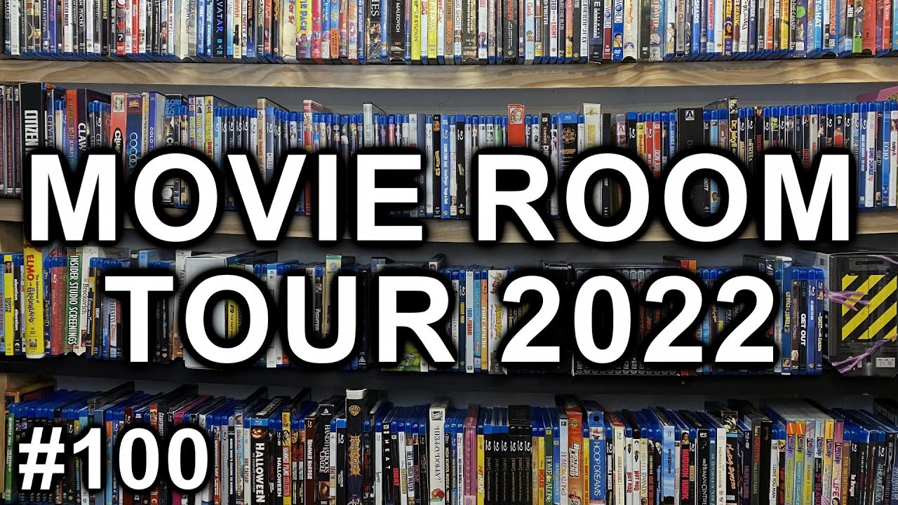 Movie Room Tour 2022 - The Complete Blu-Ray Collection | Monday Movie Pick-Up #100