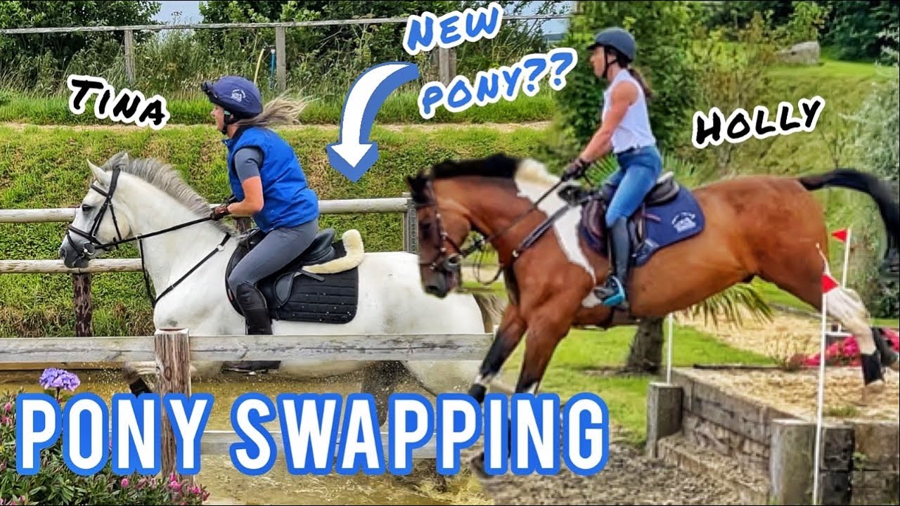PONY SWAPPING | Riding a New Horse for the First Time