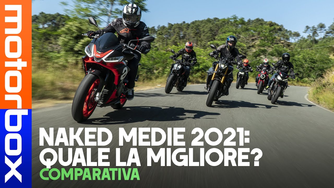 Sfida Naked Medie 2021 | MT-09, Monster, Tuono 660, Street Triple, Z900 o 890 Duke? La migliore è...