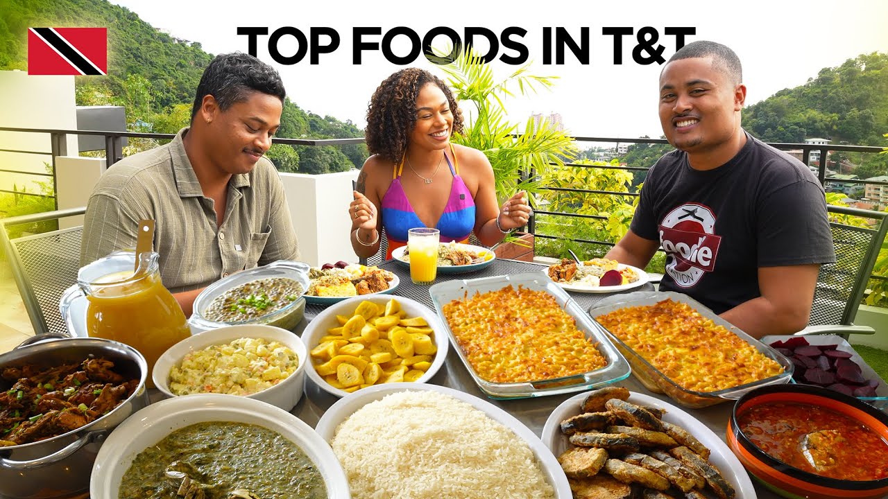 Top Foods To Try In Trinidad & Tobago 🇹🇹 Ultimate Carnival Food Tour!! Foodie Nation x Achsah Henry