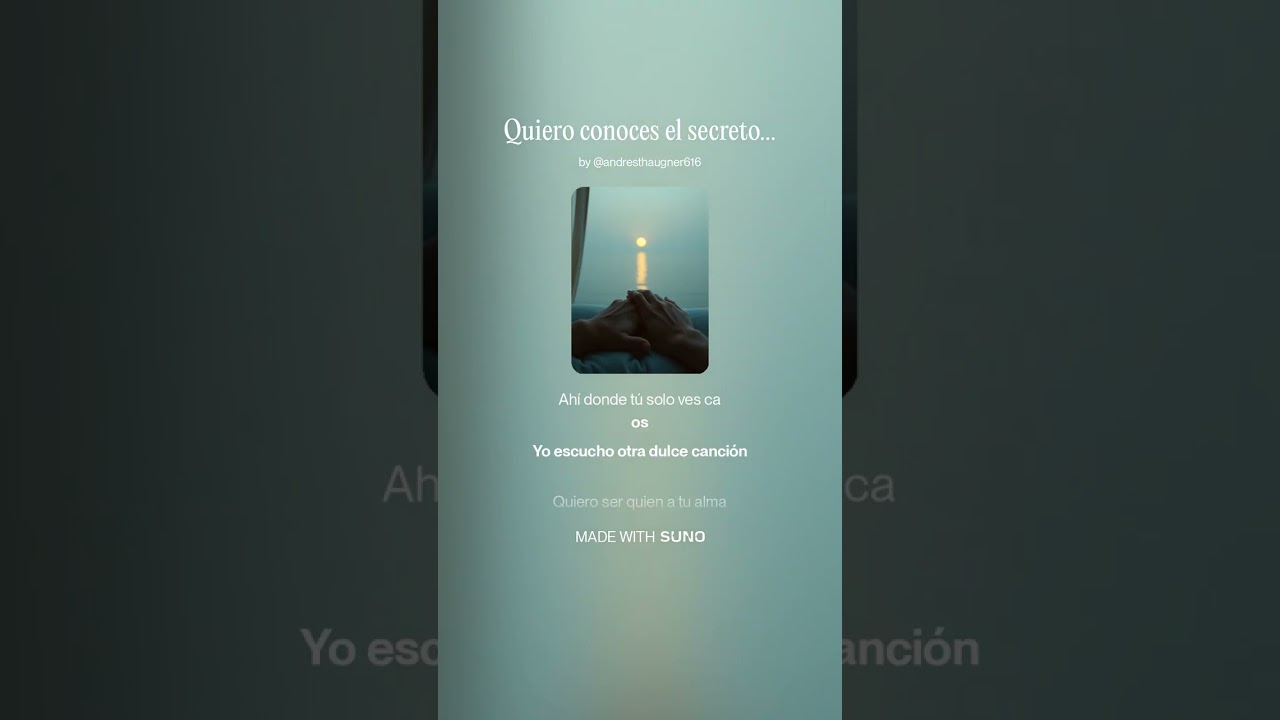 Quiero conocer el secreto de tus ojos