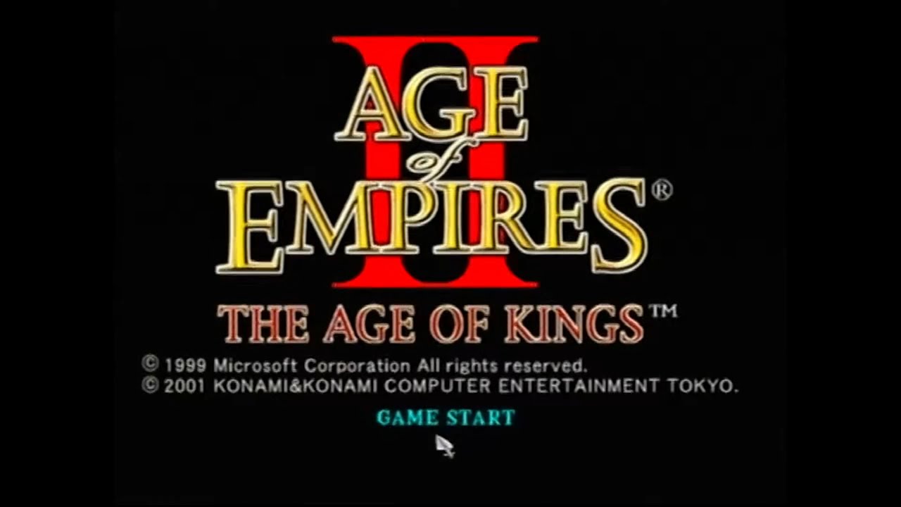 Age of Empires II: The Age of Kings Gameplay Playstation 2