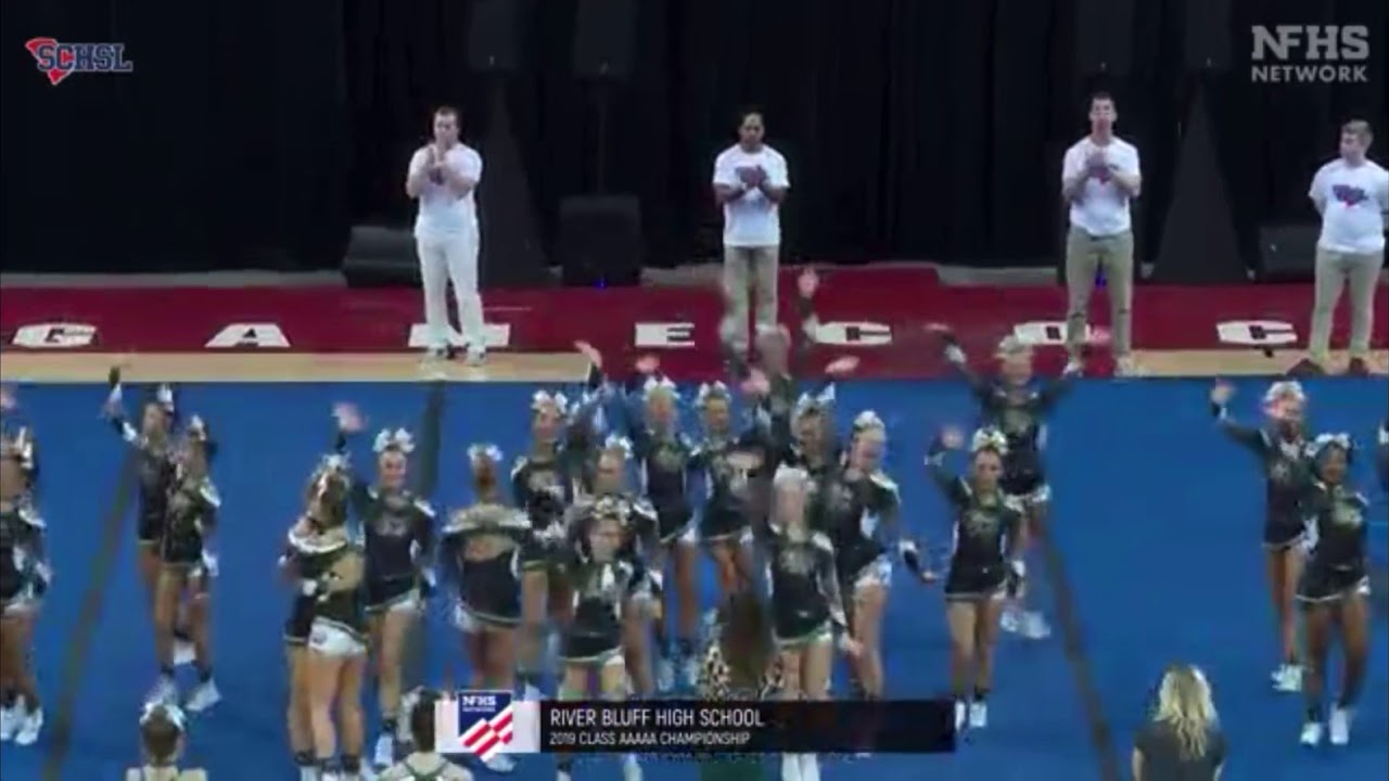 river bluff varsity cheer state 2019