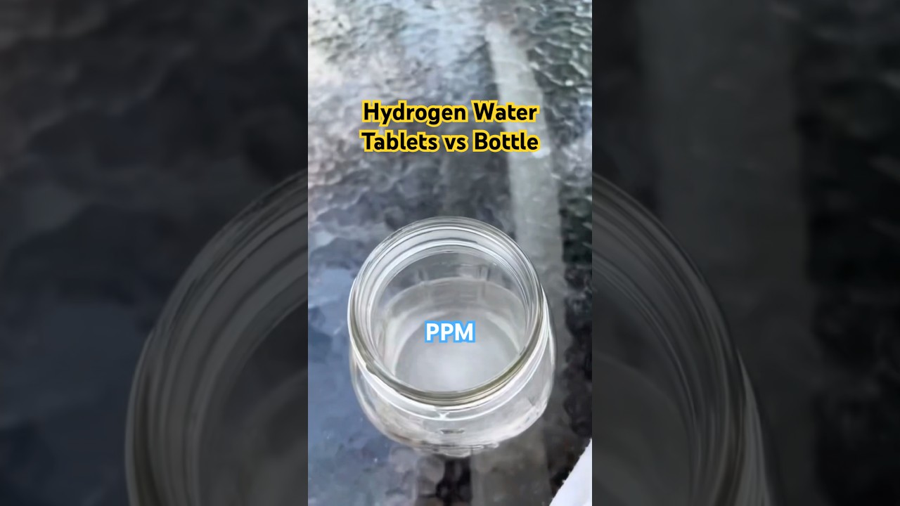 This is Crazy! (Hydrogen Water Tablet Reviews)