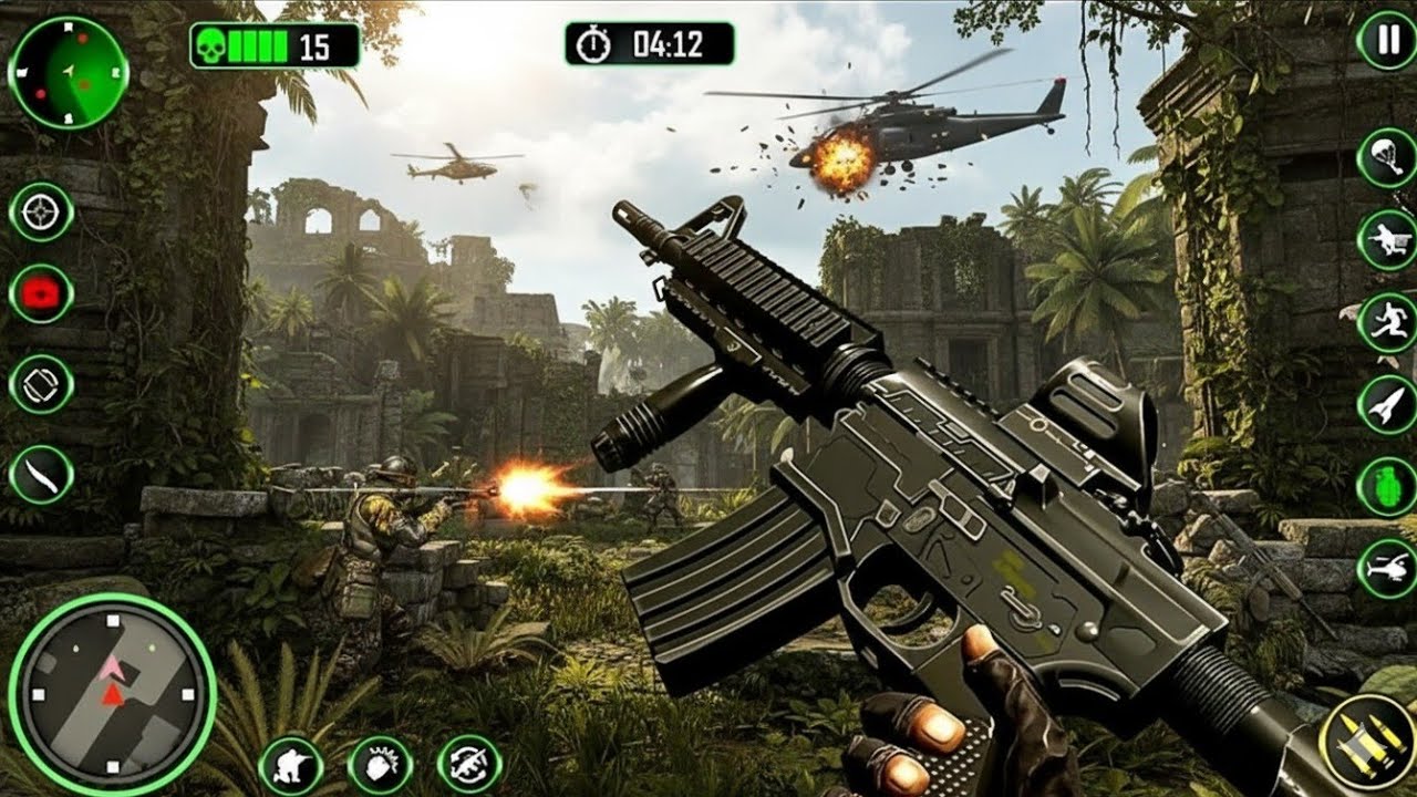 Gun Strike FPS Shooting Game - Banduk Wala Goli Wala Game - Android GamePlay