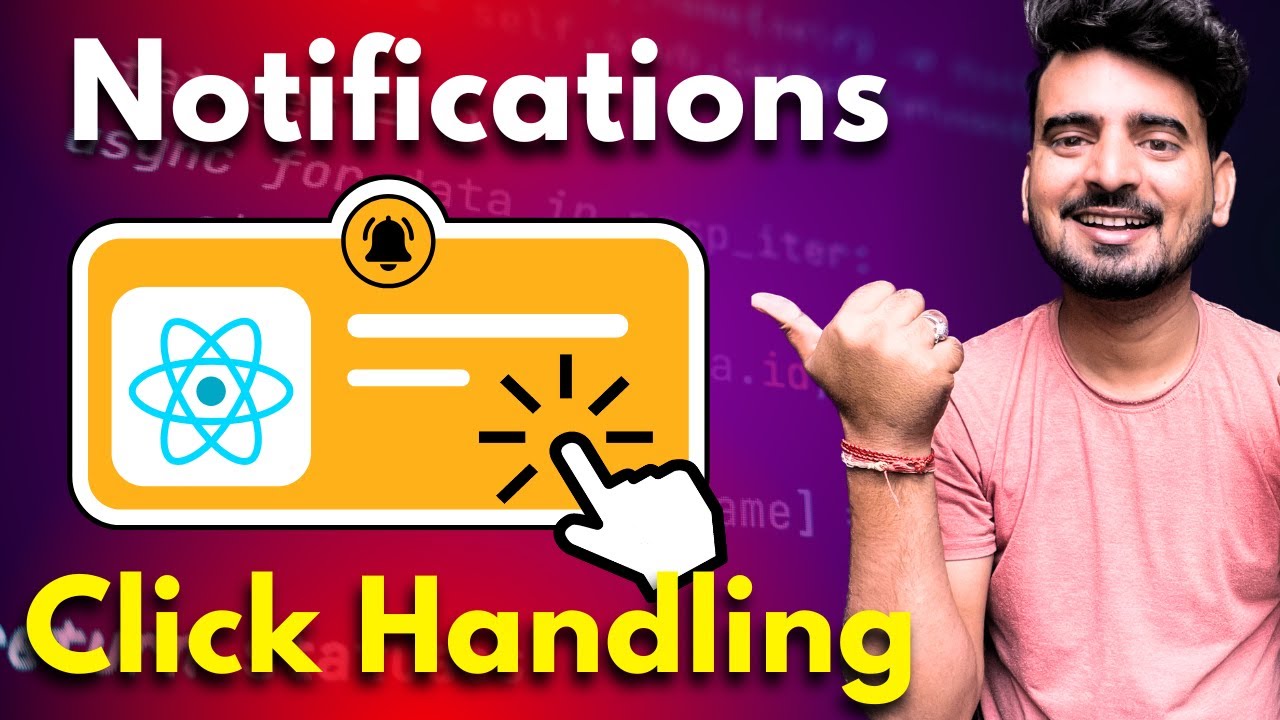 React Native Push Notifications - Click Handling 🔥 |  in Hindi | Engineer Codewala
