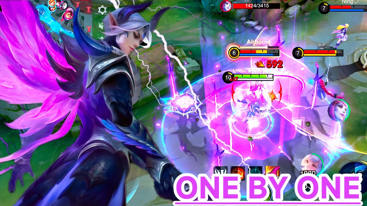 One by One to got the (Skill) / Ling Dragon Tamer💜#ling #mlbb #mobilelegends #mobilelegendsbangbang 
