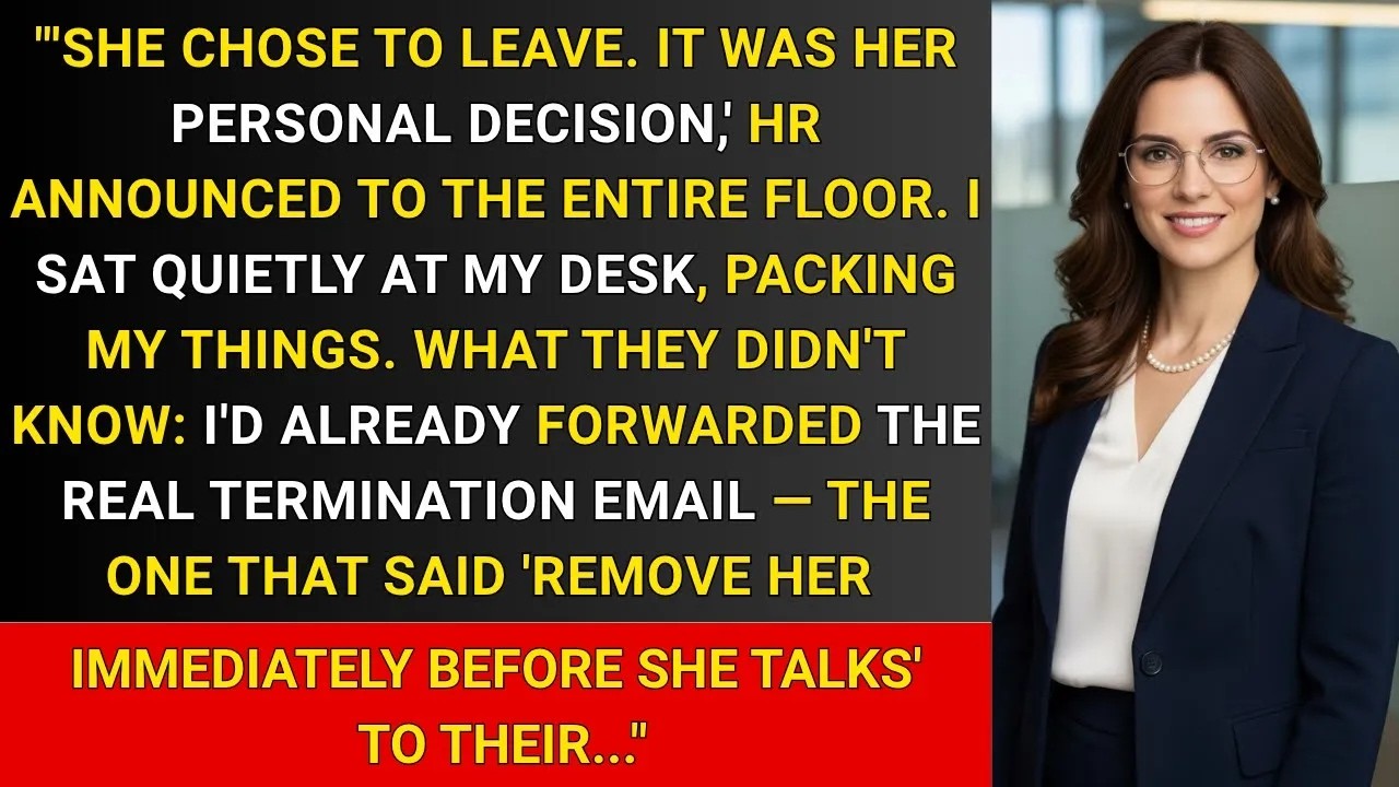 They Called It ‘Just a Personal Decision’ — Too Bad I Had the Termination Email They Tried to Hi