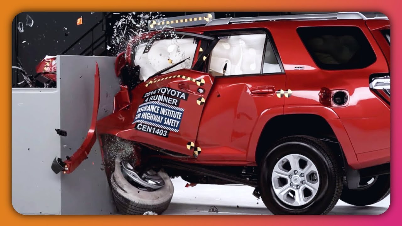 Toyota 4Runner Struggles In Crash Test