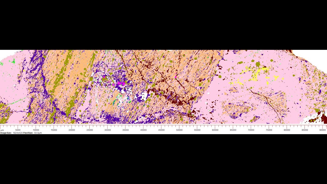FW Stringer Vein Micro-XRF Scan | Bruker M4 TORNADO