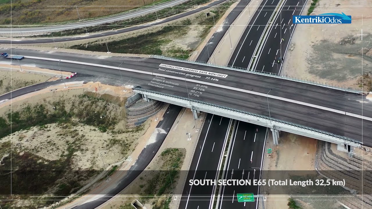 Central Greece (E65) Motorway – November 2021