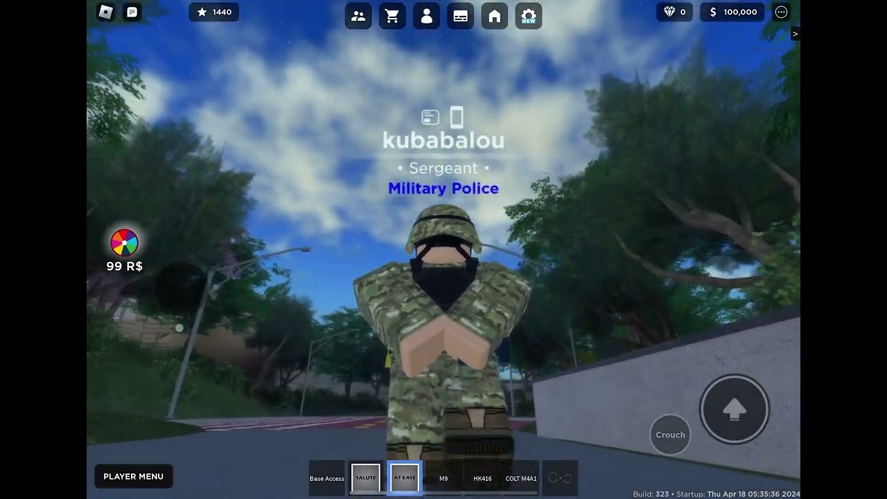 Military Police, CUSA patrol.