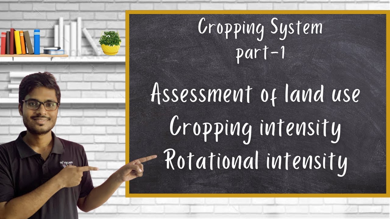 Assessment of land use| Cropping system