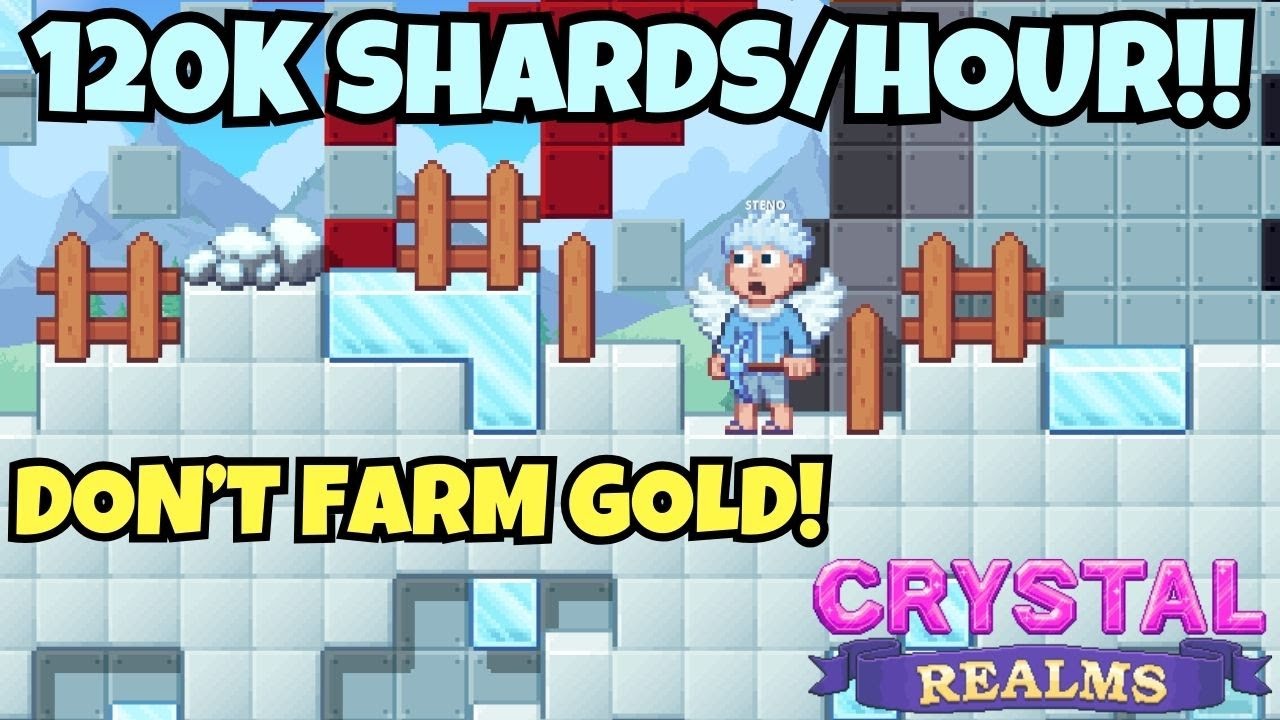 120 000 КРИСТАЛЬНЫХ ОСКОЛКОВ/ЧАС С ЭТИМ МЕТОДОМ!! 💎 СУМАСШЕДШИЕ! | Crystal Realms