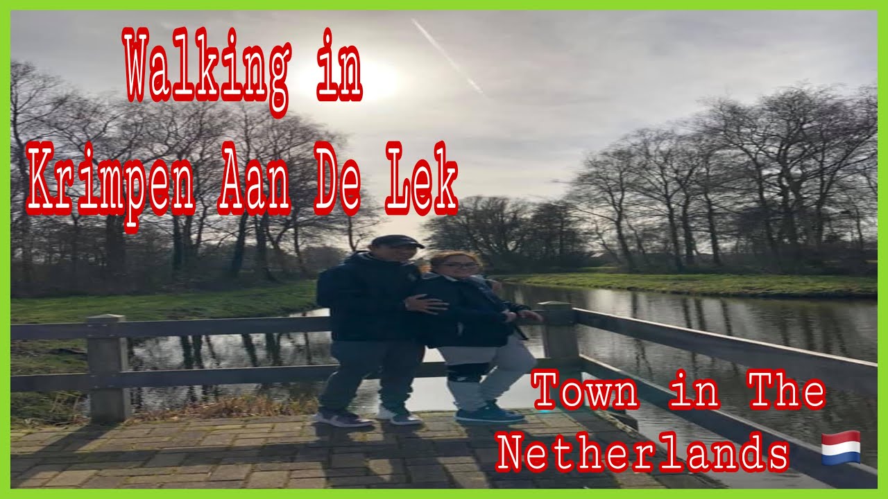 Walking in Krimpen Aan De Lek Town in the  Netherlands | Ate Amy 09 Channel