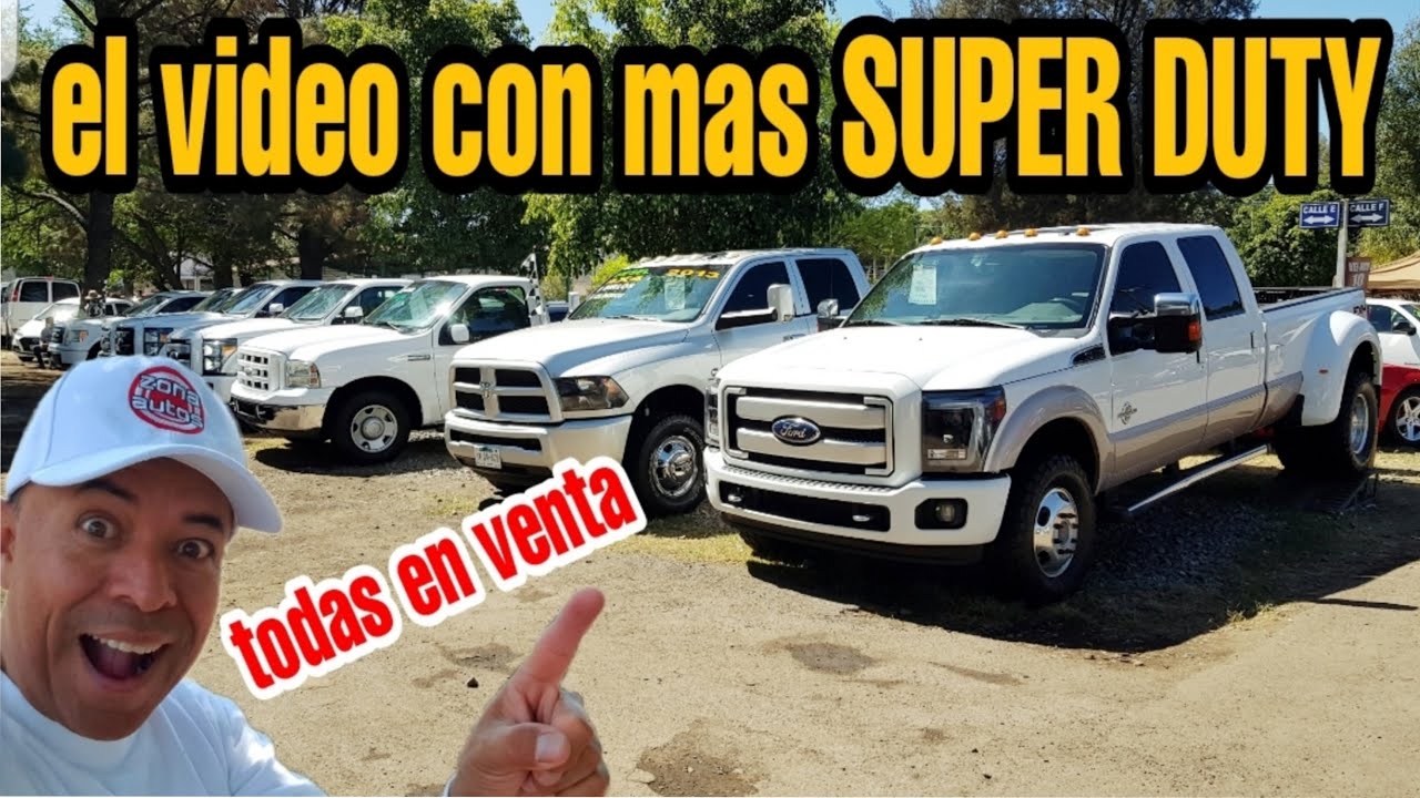 camionetas en venta SOLO FORD SUPER DUTY LAS MEJORES trucks for sale tianguis de autos usados ram