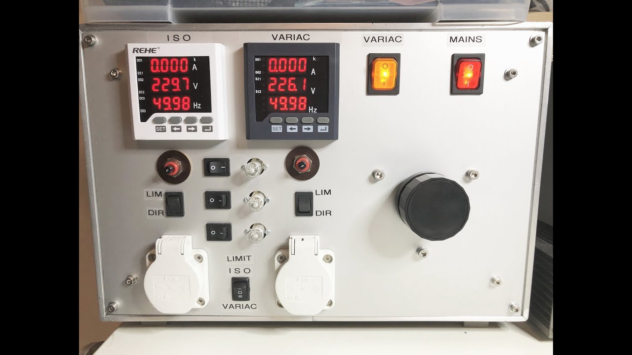 RFT ST 240/4 Variac & Isolation Transformer Upgrade, from the 70&rsquo;s former East Germany