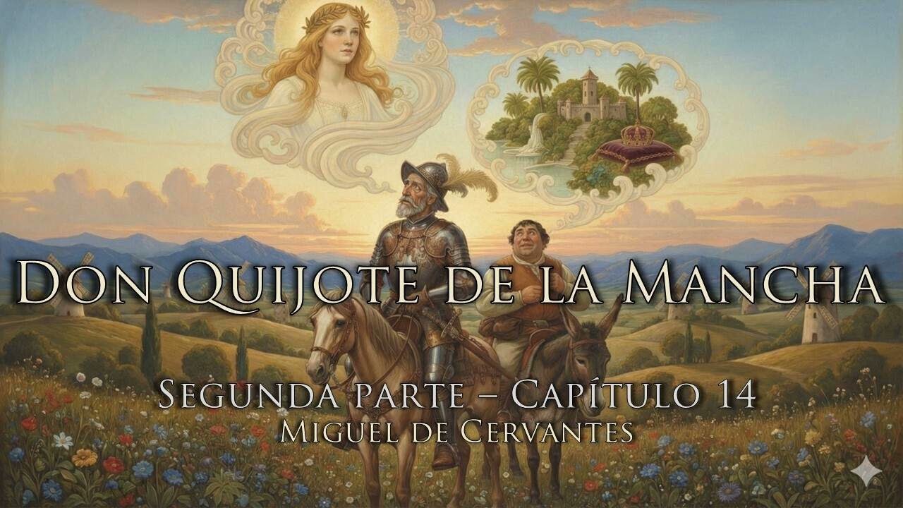 Don Quijote de la Mancha (Parte 2) - Capítulo 14 - Miguel de Cervantes