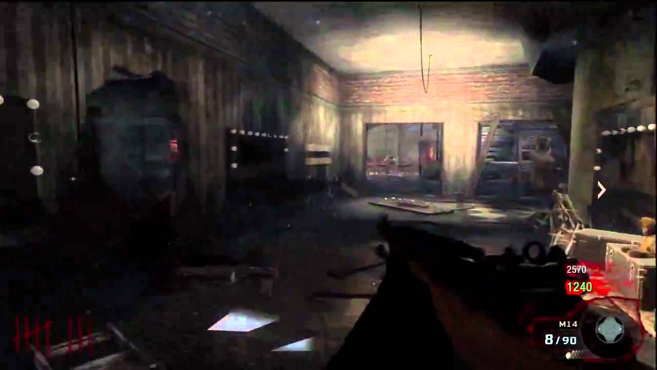 Black Ops Zombies: Kino Der Toten (Round 1-8) Part 2