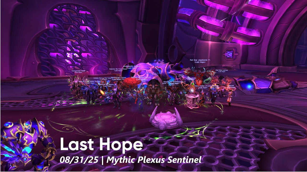 Last Hope of Illidan - Mythic Plexus Sentinel - Manaforge Omega