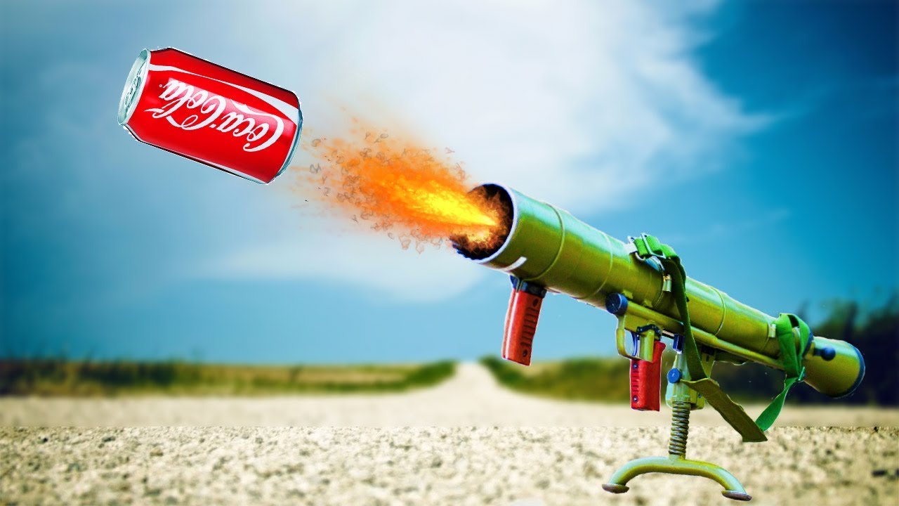 EXPERIMENT: GUN vs COCA COLA