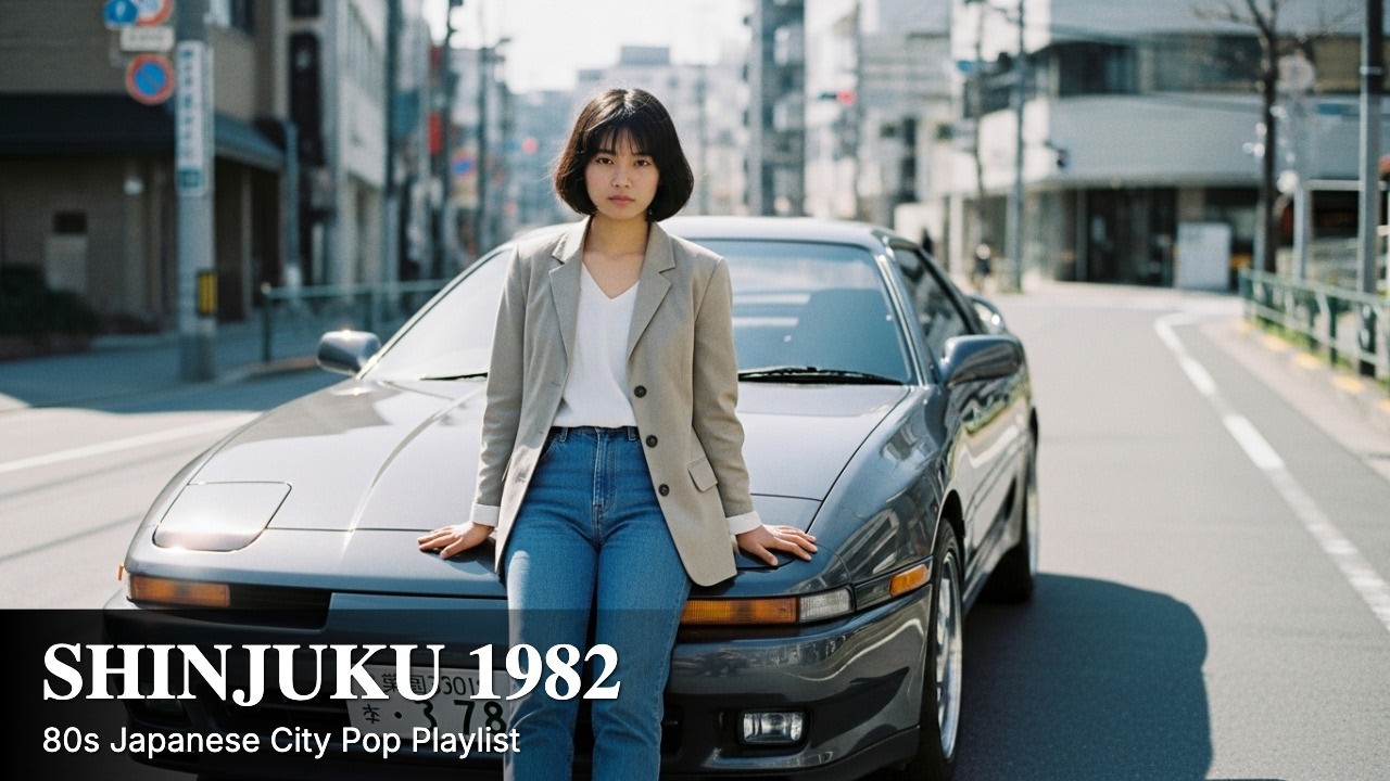 Shinjuku 1982 🚗 Japanese City Pop Mix | 80s Tokyo Night Drive Playlist