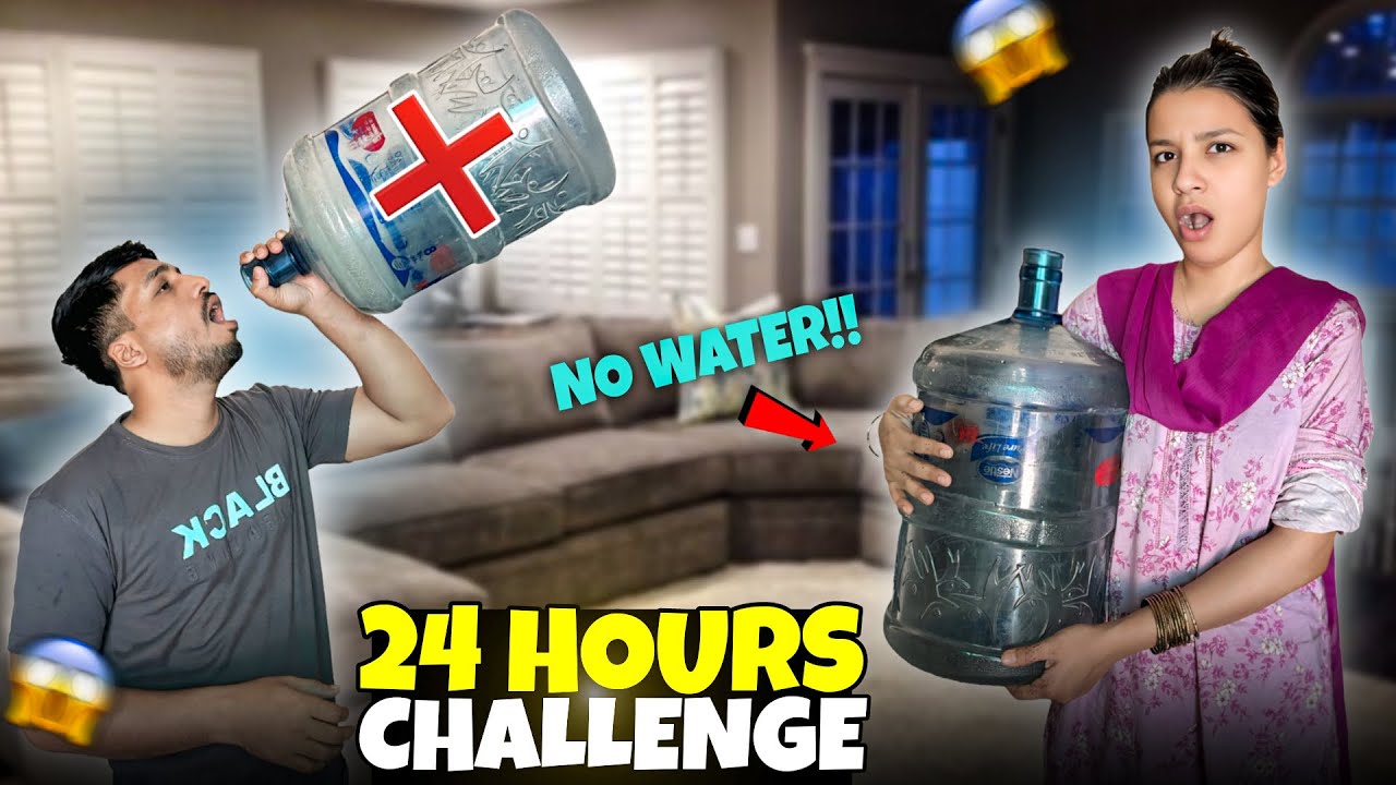 Выжить 24 часа без воды💦😲