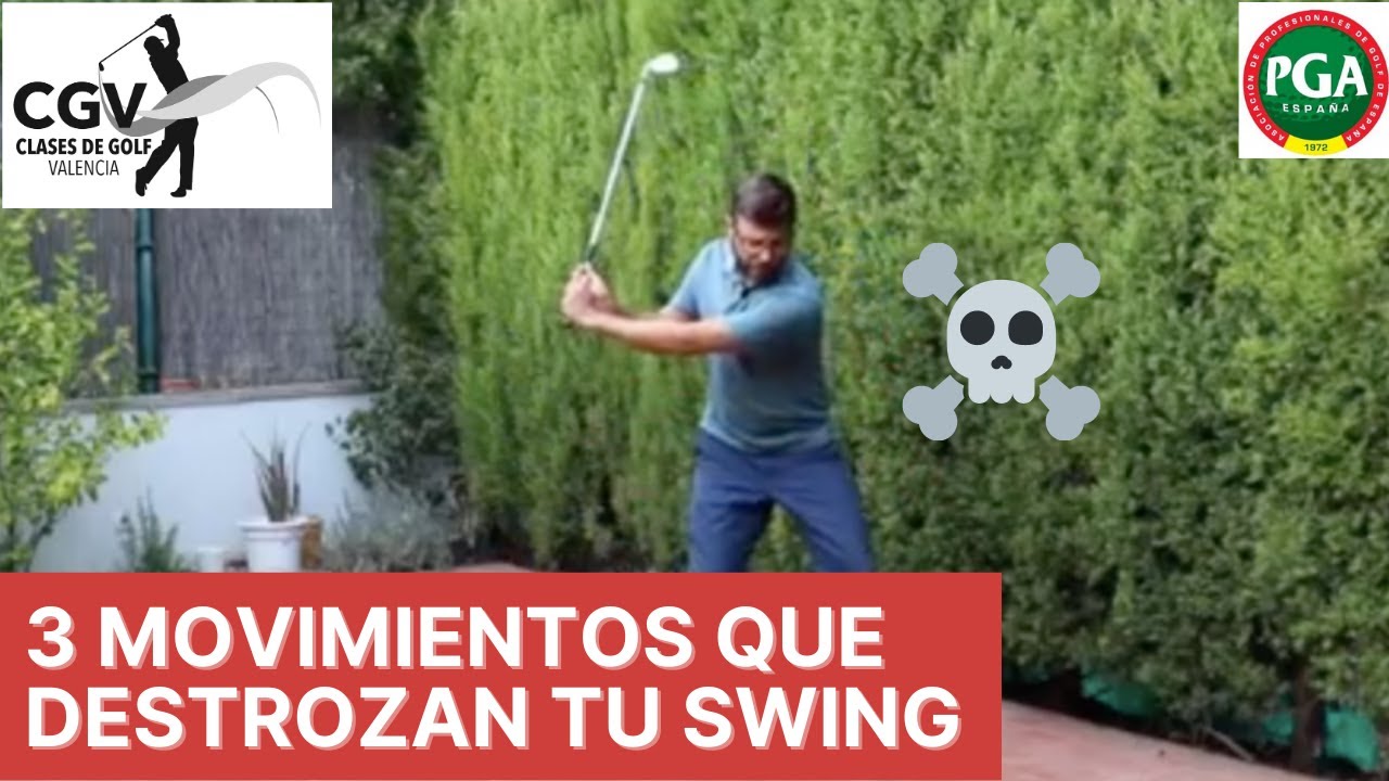 Tres movimientos que destrozan tu swing- Consejos de Golf en Español