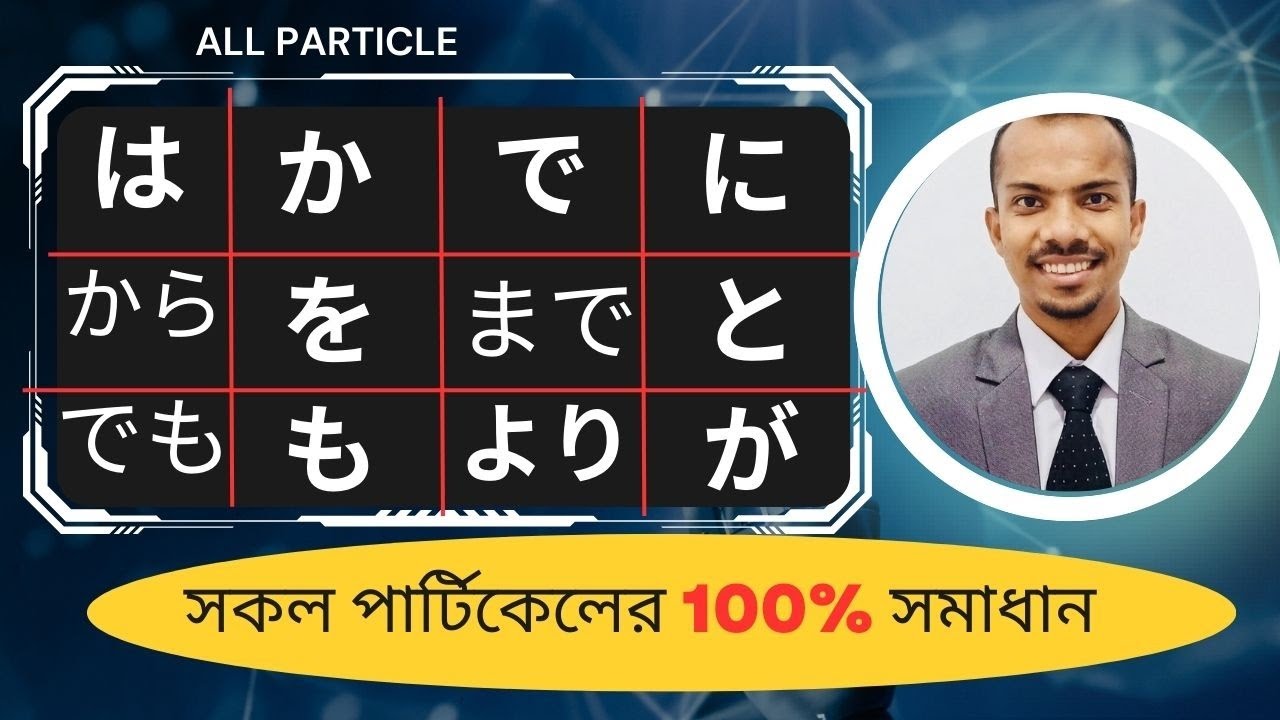 JLPT N5 all grammar and particles. Japanese Language in Bangla | Minna no Nihongo