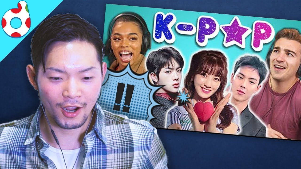 Koreans react to 'College kids react to K-POP' (FBE)