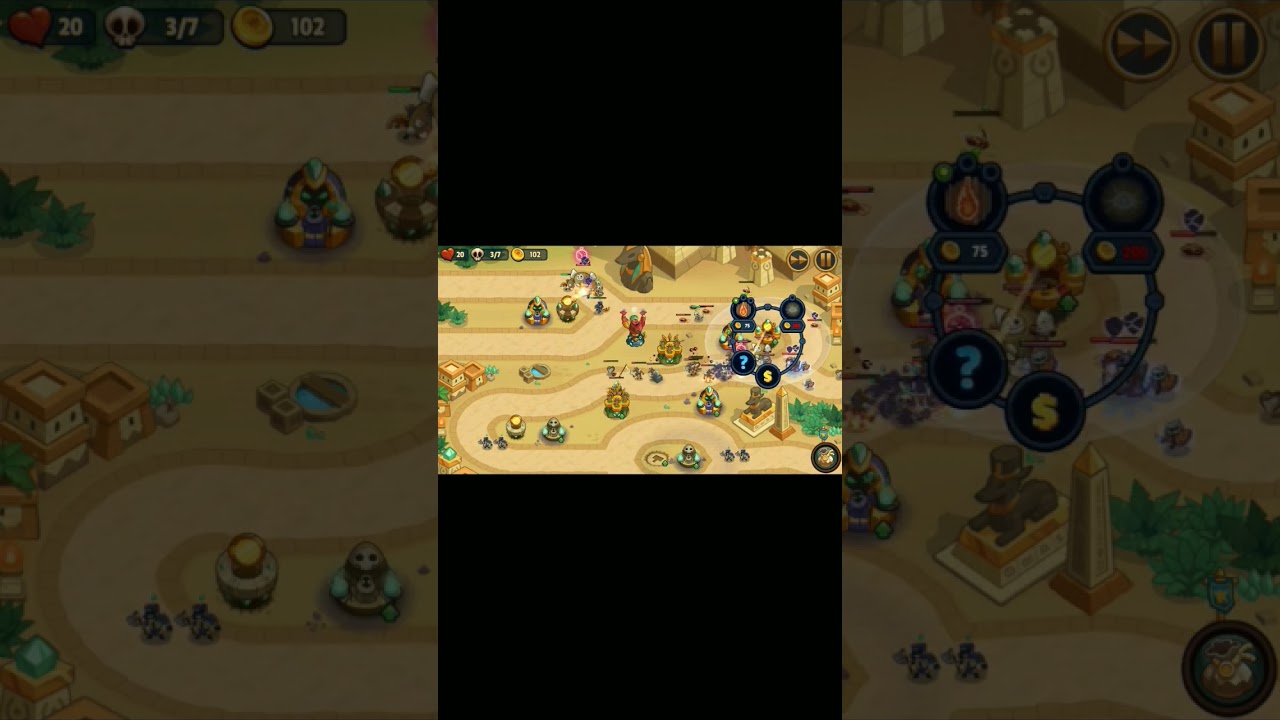 Realm Defense Level 57 Towers Only Mode #realmdefense #fun #mobilegame #funny #defense