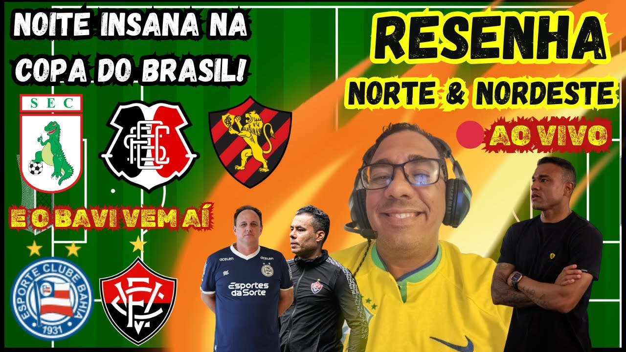 RESENHA NORTE E NORDESTE: NOITE DE EMOÇÃO! SOUSA CLASSIFICADO, SPORT NO SUFOCO E ESQUENTA O BAVI 📱