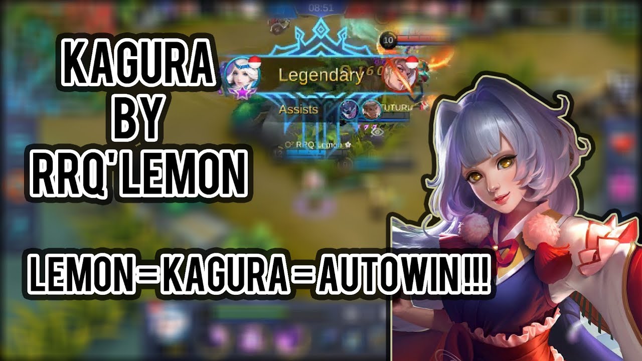 [TOP PLAYER] RRQ' LEMON Pake Kagura, Musuh pun Terbantai !! Mobile Legends : Bang Bang