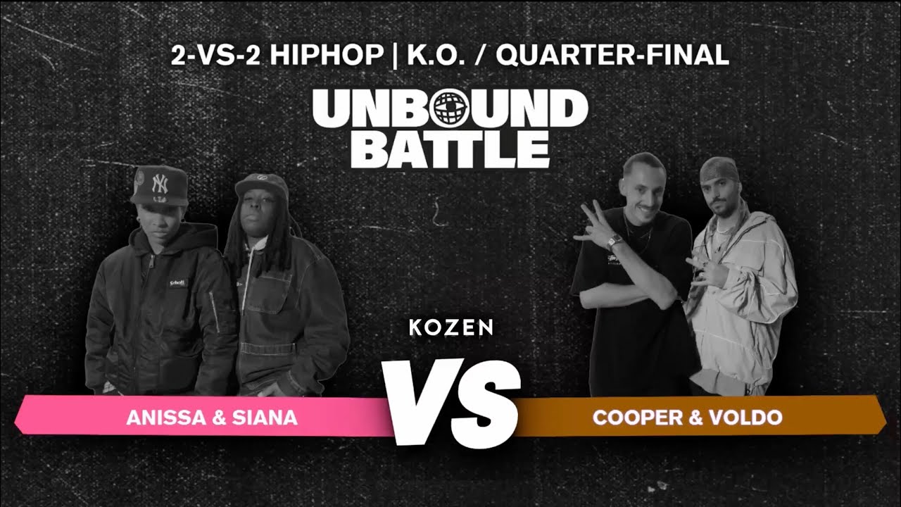 ANISSA & SIANA Vs. COOPER & VOLDO - UNBOUND Battle 2025 - Hip Hop TOP 8