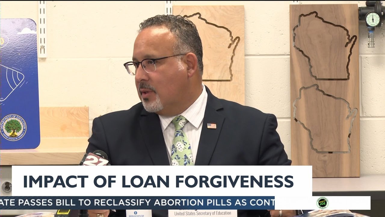U.S. Sec. of Education on impact of student loan forgiveness