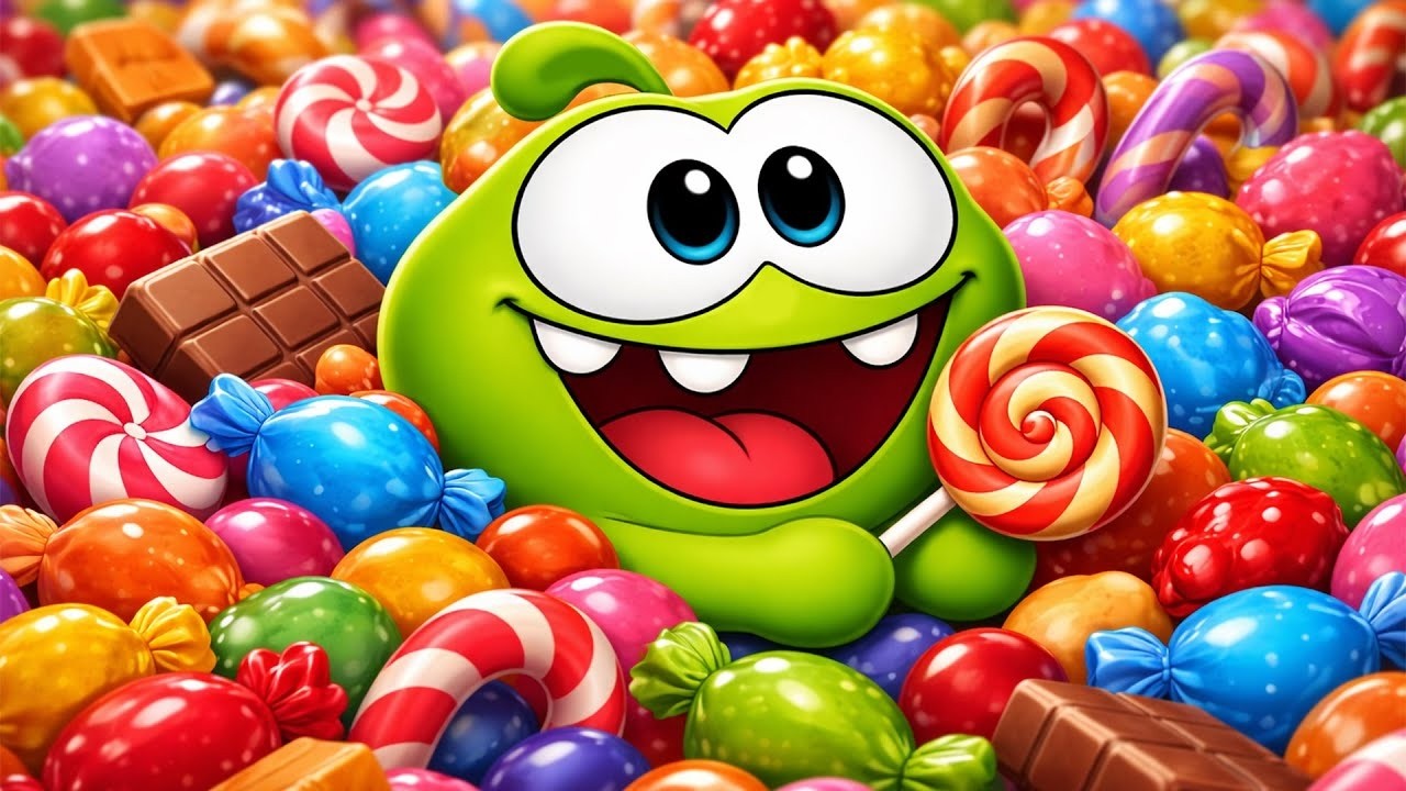 Om Nom Stories Seasons 1-8 - ALL EPISODES 🔴 LIVE  😄 Cut the Rope 📺 Cartoons for Kids