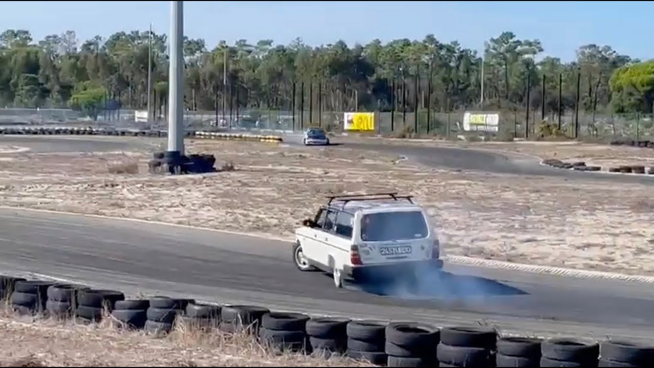 VOLVO 245 TURBO DRIFT DAY @ SAKI / KARTODROMO SANTO ANDRÉ