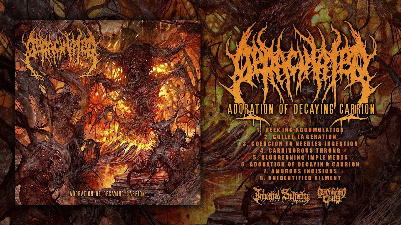DERACINATED - ADORATION OF DECAYING CARRION (2018) [FULL ALBUM STREAM]