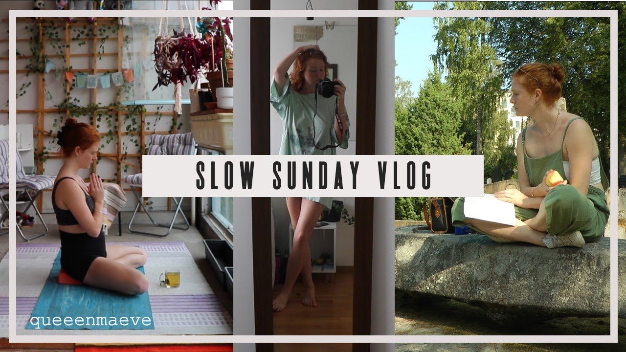 slow sunday vlog - morning GRWM